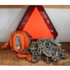 Image 1 : 1 TON TIGER CHAIN BLOCK HOIST & ROAD SAFETY REFLECTIVE SIGN
