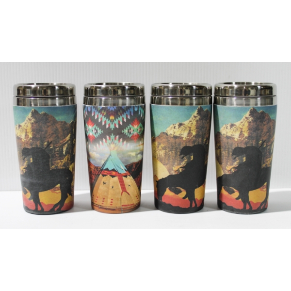 NEW NU TRENDZ 16 OZ TRAVEL MUGS