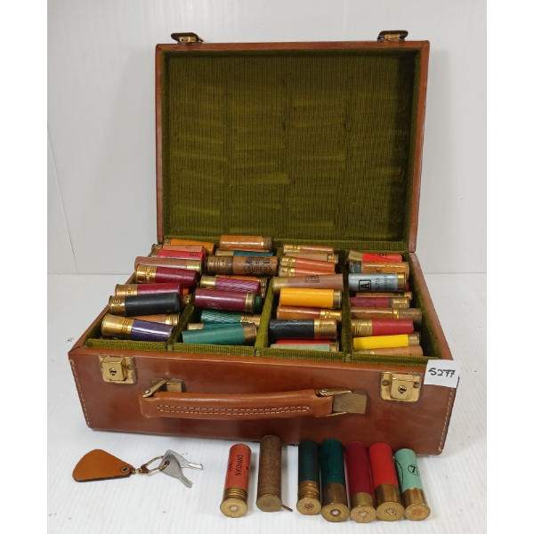 QTY OF MIXED SHOTSHELL COLLECTION W/ CASE - INCL 12, 16GA, ETC. 