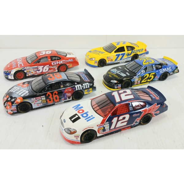 LOT OF 5 - RACING CHAMPIONS DIECAST MODELS - INCL 2003 BRIAN VICKERS #25 GMAC, ETC