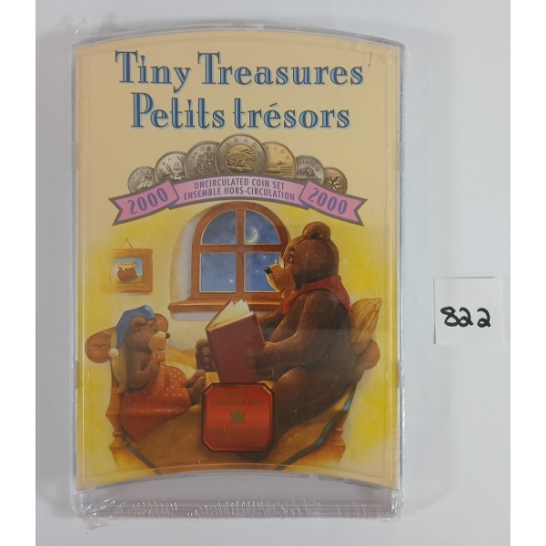 2000 RCM UNCIRCULATED COIN SET - TINY TREASURES - SEALED