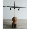 Image 6 : 1950'S WWII ERA GERMAN FIGHTER PLANE FOLK ART