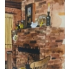 Image 3 : COZY HOME BY GEROGE D. - FRAMED WATERCOLOUR ON PAPER