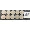 Image 2 : LOT OF 10 - 1968 CDN 10 CENT COINS