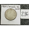 Image 1 : 1929 CDN 50 CENT SILVER COIN