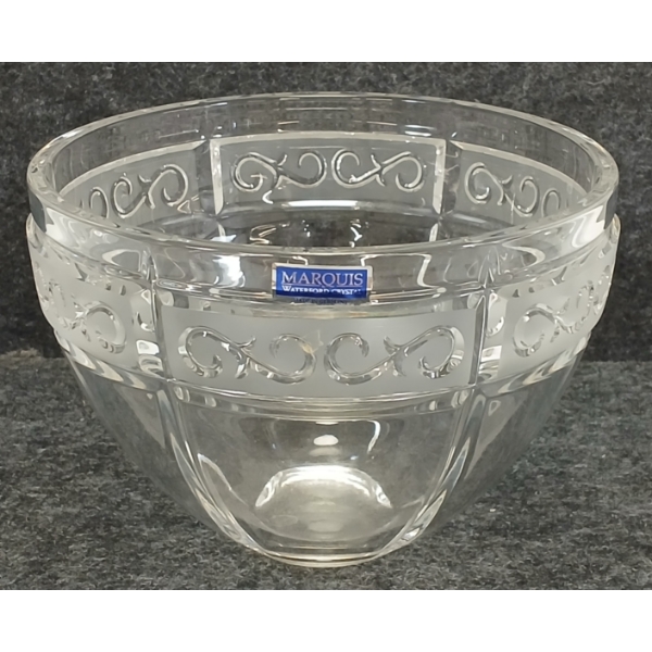 WATERFORD MARQUIS ARABESQUE CRYSTAL BOWL