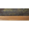 Image 3 : "AS SHEEP AMONG WOLVES"  BY UNKNOWN ARTIST - FRAMED OIL ON CANVAS