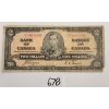 Image 1 : 1937 BANK OF CANADA $2 BANKNOTE