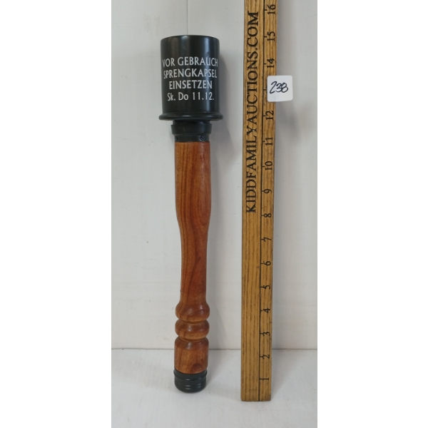 WWII GERMAN STICK GRENADE