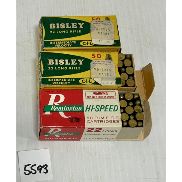 AMMO: 150X CIL & REM .22 LR