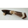 Image 1 : OBSIDIAN KNIFE W/ ANTLER HANDLE & STAND
