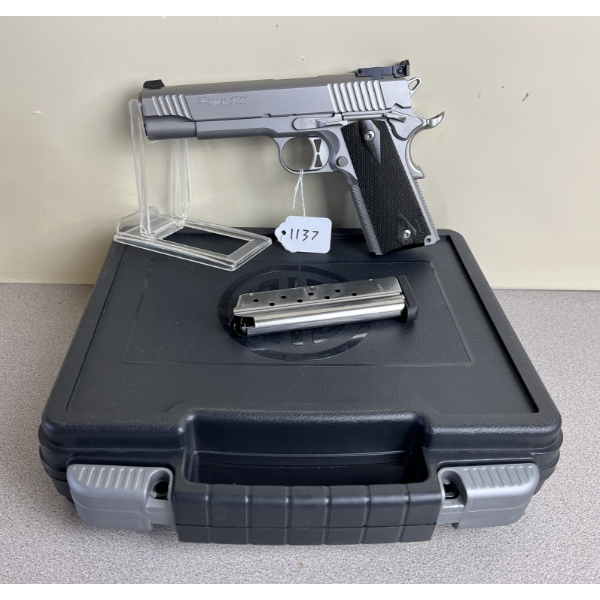 SIG SAUER MODEL 1911 TARGET IN 9MM - RESTRICTED 