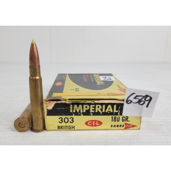 AMMO: 20X IMPERIAL .303BRIT - 180GR