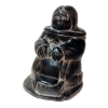 Image 1 : WOMAN WASHING CLOTHES BY SAMUILI ITUKALLA (20TH CENTURY ARTIST) - STONE