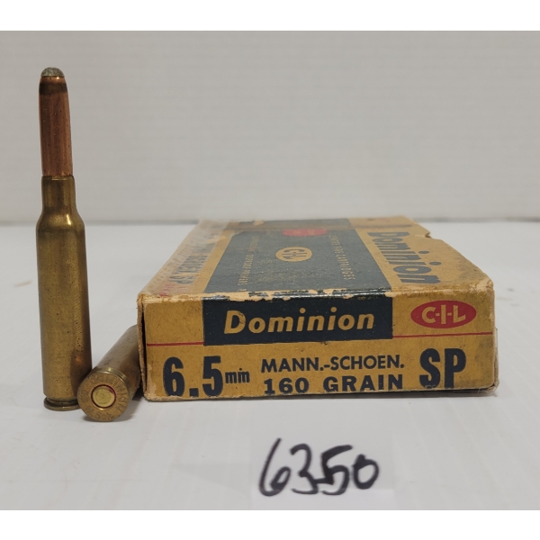 AMMO: 20X CIL 6.5MM - 160 GR. SP
