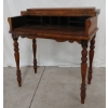 Image 2 : VICTORIAN FLIP TOP WRITING DESK & CHAIR - WALNUT