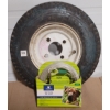 Image 1 : LOT OF 2 - TRAILER TIRE & DOG TIE OUT CABLE