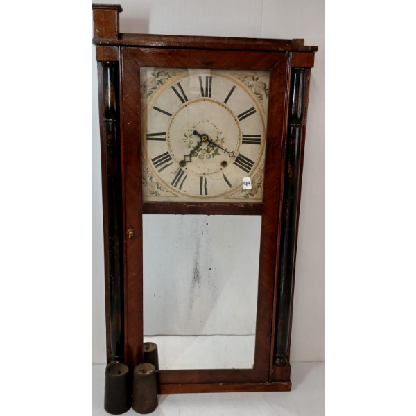 SETH THOMAS WOOD WORKS WALL CLOCK