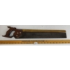 Image 1 : 1870'S ENGLISH BRASS BACKED TENON SAW