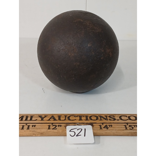 CANNON BALL W/ SPRUE SCAR