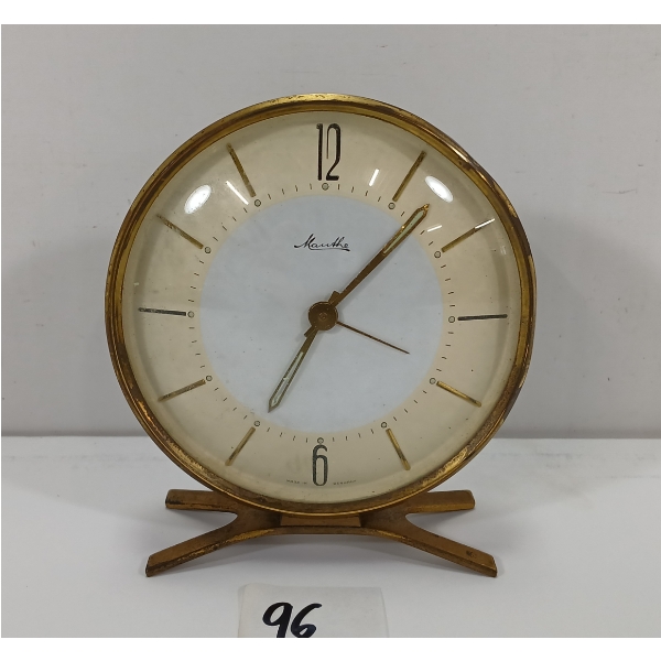 MAUTHE GERMAN ART DECO ALARM CLOCK
