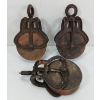 Image 2 : LOT OF 3 - PULLEYS