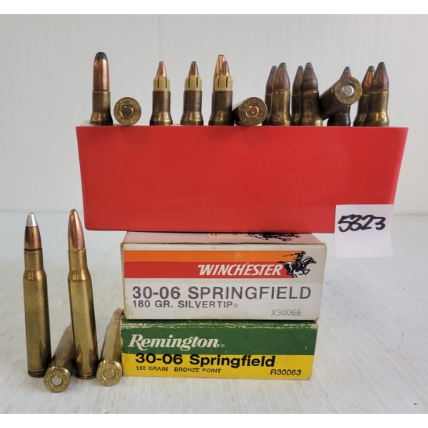 AMMO: 50X MIXED .30-06SPRG - 150 & 180GR