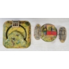Image 8 : LOT OF 2 - TIN LITHO WIND UP TRAIN SET & PLAYLAND SKY BUS RIDE