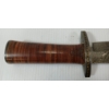 Image 10 : BOWIE KNIFE W/ LEATHER SHEATH