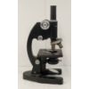Image 4 : LEEDS UNIVERSITY NO. 49 MICROSCOPE W/ CASE - ENAMEL - C. VICTORIAN ERA