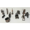 Image 5 : LOT OF 11 - PENCIL SHARPENERS & MINI MODELS - BRONZE DIECAST