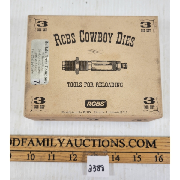 RCBS .45 SCHOFIELD / COLT COWBOY RELOADING DIES
