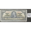 Image 1 : 1937 CDN $20 BANKNOTE