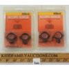 Image 1 : LOT OF 2 - MILLET SCOPE RINGS - HIGH TURN-IN STYLE