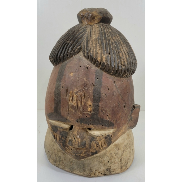 IBIBIO SICKNESS MASK BY UNKNOWN ARTIST - WOOD