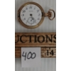 Image 1 : LADIES GOLD TONED ILLINOIS 15 JEWELS POCKET WATCH