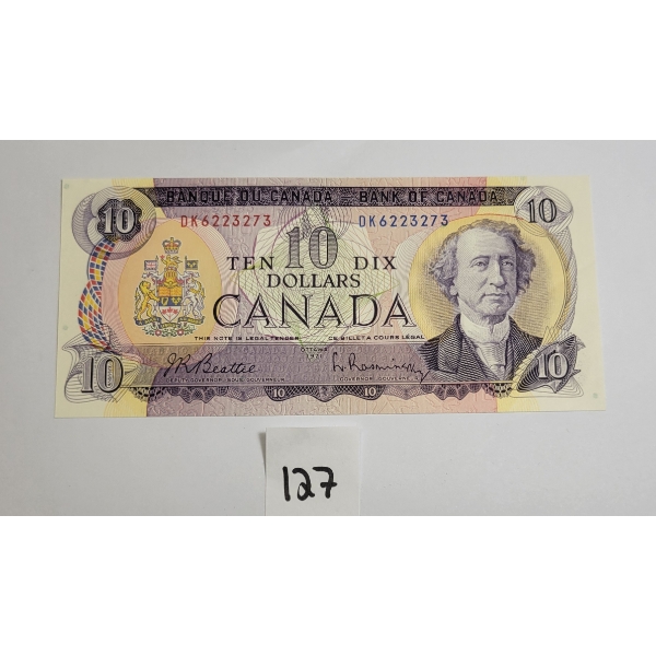 1971 CDN $10 BANKNOTE