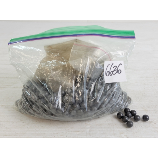 LEAD BALLS: APPROX 4.5LBS MIXED CAL