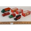 Image 1 : LOT OF 7 - DINKY TOYS DIECAST MODELS - LEYLAND COMET, MOBILGAS TANKER, PAYLOADER SHOVEL, ETC