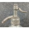 Image 6 : SCHMUCK BROS. - CLEAR ACID-ETCHED - SELTZER BOTTLE
