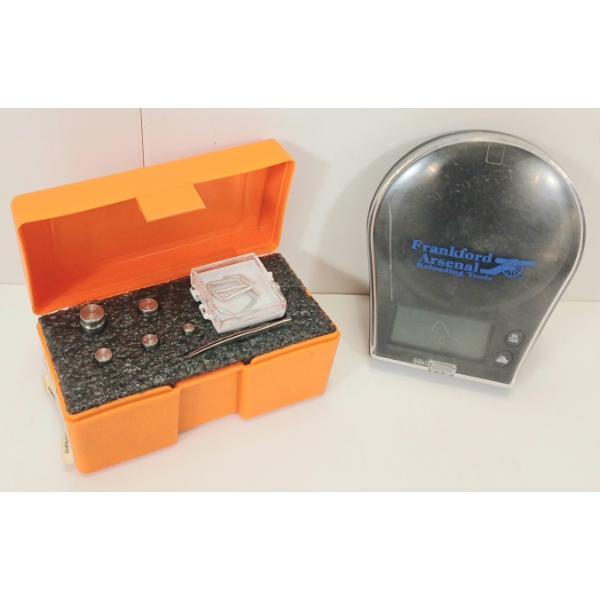 LOT OF 2 - LYMAN SCALE WEIGHT CHECK SET & POCKET BALANCE SCALE