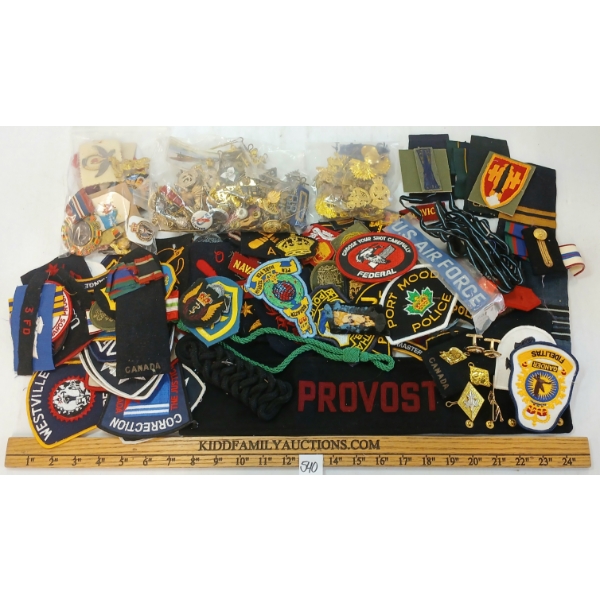 JOB LOT - CDN & MISC INSIGNIA