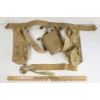 Image 2 : SET OF WWII BRITISH PATTERN 1937 WEB EQUIPMENT - INCL CANTEEN, STRAPS & BAG
