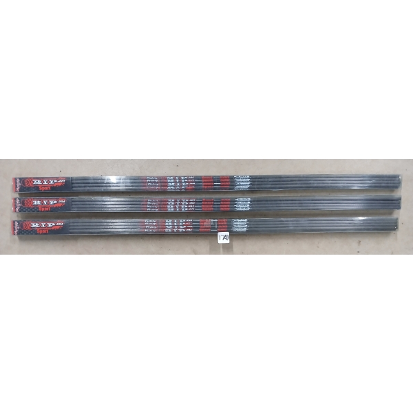 LOT OF 3 - VICTORY ARCHERY RIP .204 SPORT ARROWS