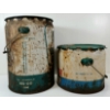 Image 2 : LOT OF 2 - WHITE ROSE MOTOR & ULTRA MULTI-PURPOSE GREASE CANS - 5 GAL & 25 LBS