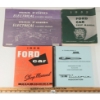 Image 1 : LOT OF 5 - 1954-1956 FORD SHOP MANUALS