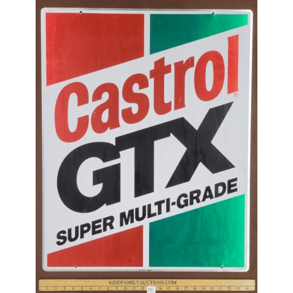 CASTROL GTX DST SIGN