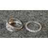 Image 3 : LOT OF 4 - STERLING SILVER EARRINGS & RINGS
