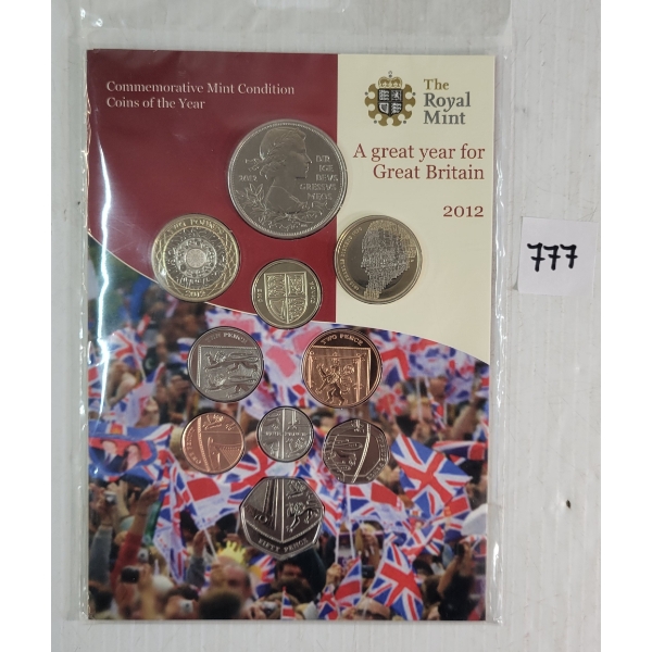 2011 UK ROYAL MINT UNCIRCULATED COIN SET 