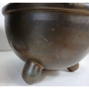 Image 4 : LOT OF 2 - BRASS CAULDRON PLATERS